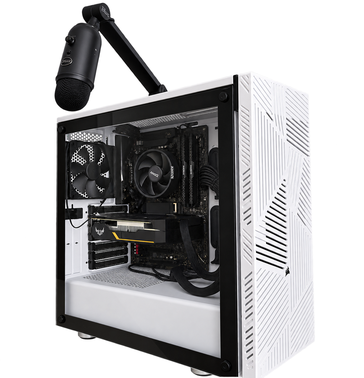 Dator med AMD Ryzen 5 5600 och NVIDIA GeForce GTX 1650
